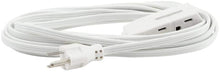 Load image into Gallery viewer, 15 ft. 16/3 Indoor Banana Tap Extension Cord, White (5-Pack)