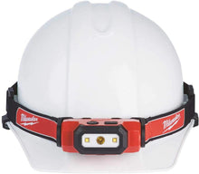 Load image into Gallery viewer, Milwaukee 2111-21 475-Lumen LED Rechargeable Hard Hat Headlamp