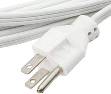 Load image into Gallery viewer, 15 ft. 16/3 Indoor Banana Tap Extension Cord, White (5-Pack)