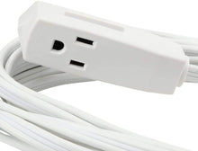 Load image into Gallery viewer, 15 ft. 16/3 Indoor Banana Tap Extension Cord, White (5-Pack)
