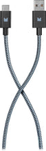 Load image into Gallery viewer, 10' USB-to-USB Type C Cable Gray/Black
