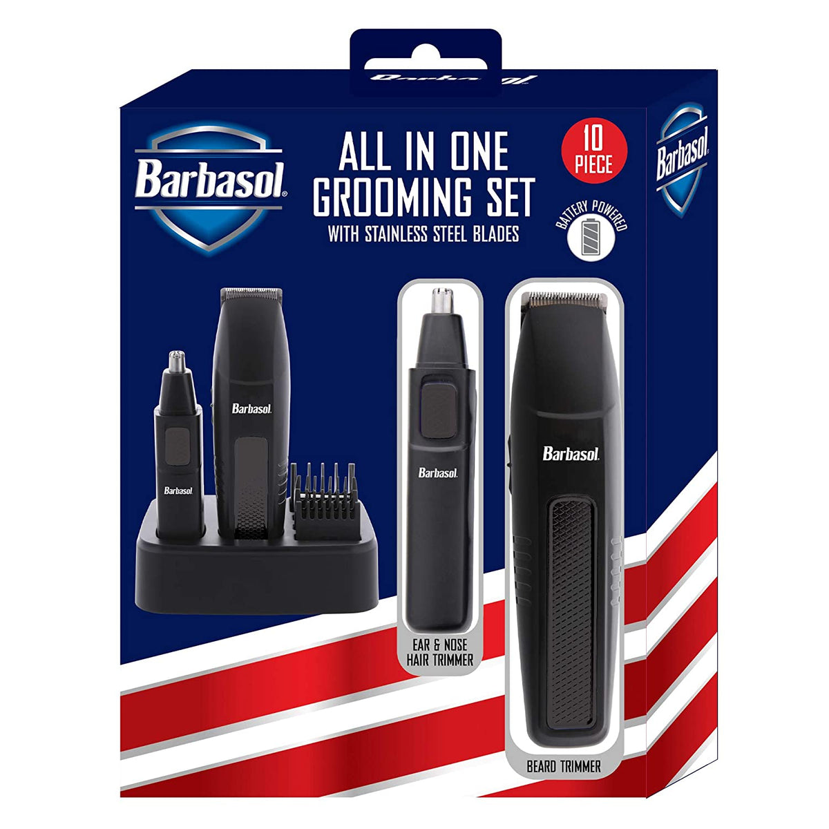Barbasol Battery Powered Electric Grooming Set – STL PRO, Inc.