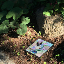 Load image into Gallery viewer, 12 in. x 12 in. Outdoor Essentials Hummingbird Stepping Stone, Weather Resistant, Easy Installation, Garden Path