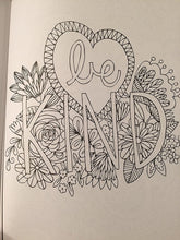 Load image into Gallery viewer, 1 Timeless Creations Words To Color By Live, Love And Laugh 12'' X 12''