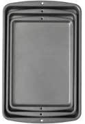 Load image into Gallery viewer, Wilton Bake It Better 3-Piece Cookie Sheet Pan Set, Non-Stick