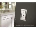 Load image into Gallery viewer, Hampton Bay Architectural Decorative Quadruple Switch Plate, Satin Nickel
