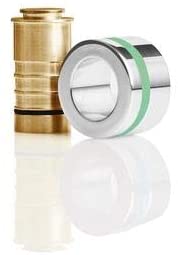 ALTERED Stainless Steel Chrome Nozzle Spray 5-pack, 96% Less Water Universal Fitting with Adapters for Most Taps (Standard Size)