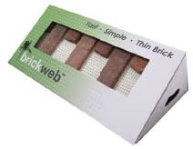 Load image into Gallery viewer, Brickwebb Thin Brick Sheets - Corners (Box of 3 Sheets) - Independence