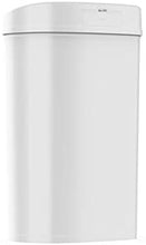 Load image into Gallery viewer, Mainstay Motion Sensor Trash Can, 13.2 Gallon, White Stainless Steel