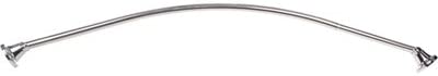 Arista Bath Products Stainless Steel Adjustable Shower Rod, Chrome