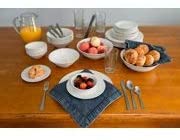 Load image into Gallery viewer, Nova White Round 62-Piece Dinnerware Set, Service for 6