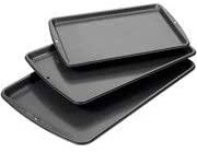 Load image into Gallery viewer, Wilton Bake It Better 3-Piece Cookie Sheet Pan Set, Non-Stick
