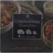 Load image into Gallery viewer, CorningWare French White 8-Piece Round and Oval Baking Casserole Set