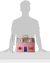Load image into Gallery viewer, Melissa &amp; Doug Fold and Go Wooden Dollhouse