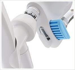 Pelican Water PSF-1NH 3-Stage Premium Shower Filter Without Head, White