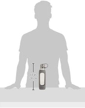 Load image into Gallery viewer, Contigo Purity Glass Water Bottle with Silicone Tethered Lid, 20oz, Radiant Orchid