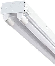 Load image into Gallery viewer, Designers Fountain ST704T1850 8 ft. 4 White Industrial T8 LED 5000K Tubes Strip Light