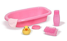 Load image into Gallery viewer, Melissa &amp; Doug Mine to Love Baby Doll Bathtub and Accessories Set (6 pcs)