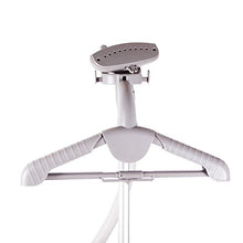 Load image into Gallery viewer, The Laundry POD LP401UPS Full Size Upright Clothes Steamer Wrinkle Release + Sterilizer for Garments, Laundry, Linen, Drapery + Cleaning with Quick Heat, Fabric Brush &amp; Hanger Silver