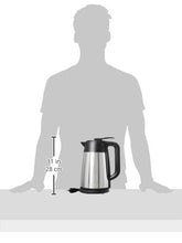 Load image into Gallery viewer, Chefman Cordless Electric Kettle, Stainless Steel Premium Grade Carafe Style w/ Digital Temp Display, Heat Retaining Vacuum Seal, Auto Shut Off &amp; Boil Dry Protection, 7+ Cup 1.7L/1.8qt. - RJ11-17-DV
