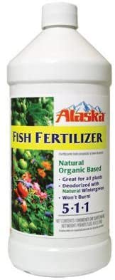Alaska 100099247 32 Oz Fish Fertilizer Concentrate 5-1-1