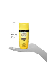 Load image into Gallery viewer, Neutrogena Beach Defense Water Resistant Sunscreen Body Lotion with Broad Spectrum SPF 70, Oil-Free and Fast-Absorbing, 6.7 oz