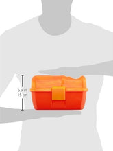 Load image into Gallery viewer, South Bend Worm Gear Tackle Box, 88 piece, Orange
