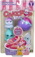 Load image into Gallery viewer, Squishy Cake Pop Cuties Mystery Multi Pack - 2 x Characters &amp; 1 x Suprise Inside Plastic Lollipop Casing