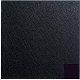 Black Rubber Tile Slate Design 50cm