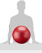 Load image into Gallery viewer, JFIT 45cm Stability Exercise Ball (Red)