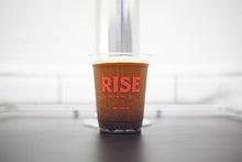 Load image into Gallery viewer, RISE Brewing Co. | Oat Milk Nitro Cold Brew Latte | No Sugar Added, Vegan | Organic &amp; Non-GMO | Low Acidity | 7 fl. oz. Cans