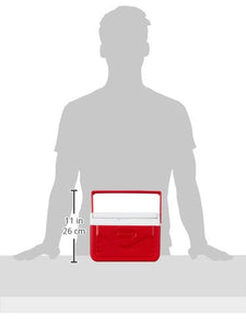 Coleman FlipLid Cooler, 5 Quart , Red