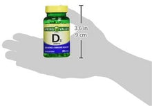 Load image into Gallery viewer, Spring Valley twin pack vitamin d3 2000I.U. Immune Health/Bone Health, 200 so...
