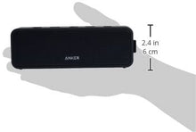 Load image into Gallery viewer, Anker Soundcore 2 Portable Bluetooth Wireless Rechargeable 12-Watt Speaker with Superior Stereo Sound, Exclusive BassUp, IPX5 Water-Resistant and 24-Hour Playtime, Black