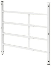 Load image into Gallery viewer, Prime-Line S 4764 Fixed Window Guard – 4-Bar Window Guard Prevents Accidental Falls and Adds Child Safety Measures to Windows (23-1/2 in. - 40 in. x 21-3/8 in., White Steel, Non-Egress)