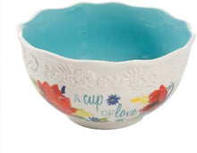 Load image into Gallery viewer, Celia 3-Piece Sentiment Serving Bowl Set, Made of Durable Stoneware, Dishwasher and Microwave Safe