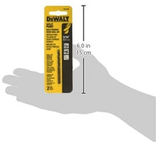 Load image into Gallery viewer, DEWALT DW1906 3/32-Inch Gold Ferrous Oxide Split Point Twist Drill Bit, 2-Pack