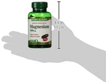 Load image into Gallery viewer, Nature's Bounty Magnesium 400 mg, 75 Softgels