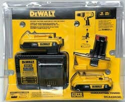 DEWALT DCA2203C 20-Volt MAX Battery Adapter Kit for 18-Volt Tools