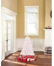 Load image into Gallery viewer, Holiday Time 4 Ft. Pre-Lit Clear White Indiana Spruce Artificial Christmas Tree
