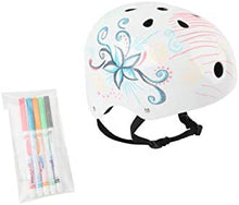 Load image into Gallery viewer, Crayola Kids Bike Helmet For Bike Scooter Skate, Dry Erase Surface, Markers Included, CPSC ASTM Certified, 11 Vents For Multi-sports Bike Scooter Roller Skate, Shock Absorbent EPS Inner Shell. Ages 5+