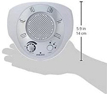 Load image into Gallery viewer, White Noise Sound Machine Portable Sleep Therapy for Home, Office, Baby &amp; Travel 6 Relaxing &amp; Soothing Nature Sounds, Battery or Adapter Charging Options, Auto-Off Timer HoMedics