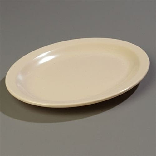 Carlisle (KL12725) Kingline Platters, Dozen (12-Inch x 9-Inch, Melamine, Tan)