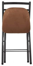 Load image into Gallery viewer, Two-Tone Ladder Back Folding Chair with Microfiber Seat, 4-Pack