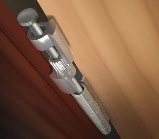 Door Saver III Hinge Pin Door Stop in Polished Chrome Finish