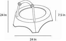 Load image into Gallery viewer, Diggin Hop Mini Toddler Trampoline with Handle. Baby Indoor Jumping Toy