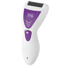 Load image into Gallery viewer, Spa Sciences VIVA Most Powerful Pedicure Tool Available-Professional Electronic Foot Smoothing Pedi Tool for Removing Hard, Dry, Cracked Skin/Calluses on Feet, Rechargeable-2 Treatment Heads Included