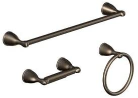 Glacier Bay Builders 3 Piece Bath Accessory Kit in Oil Rubbed Bronze BTFZ1300RW