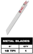Load image into Gallery viewer, Milwaukee 49-22-1110 U 10 pc Sawzall Blade Kit with Case + 10 Free Blades