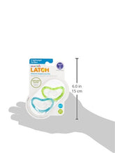 Load image into Gallery viewer, Munchkin Latch Lightweight Pacifier, Blue/Green, 0+ Months, 2 Count